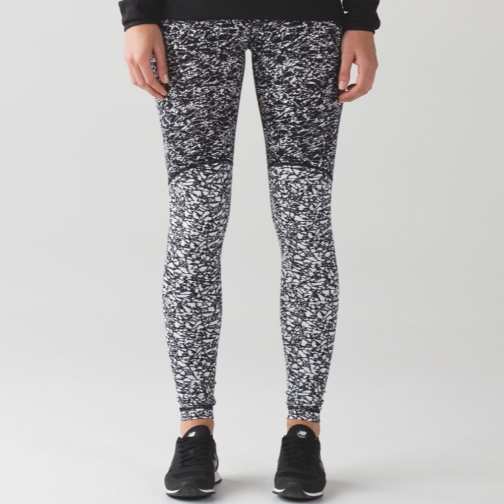 LULULEMON wunder under pant high rise ice breaker